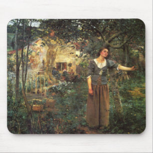 Tapis De Souris Jeanne d'Arc par Jules Bastien Lepage