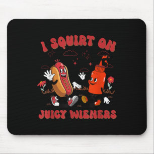Tapis De Souris J'Écris Sur Des Époux Juteux - Humour Adulte Amusa