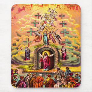 Tapis De Souris Jesus at Heaven's Gate mousepad