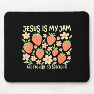 Tapis De Souris Jésus est ma passion et je suis là pour la répandr