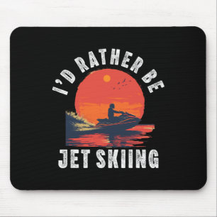 Tapis De Souris Jet Ski Pour Hommes Femmes Papa Boy Jet Ski Driver