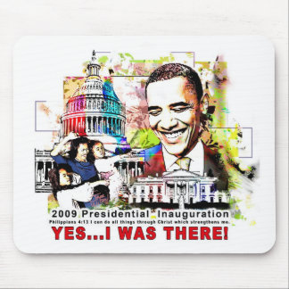 Tapis De Souris "J'étais là" Obama