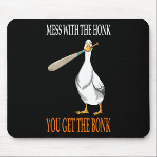 Tapis De Souris Jeu de club en bois pour joueur de jeu Mess With T