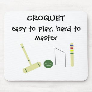 Tapis De Souris Jeu de Croquet