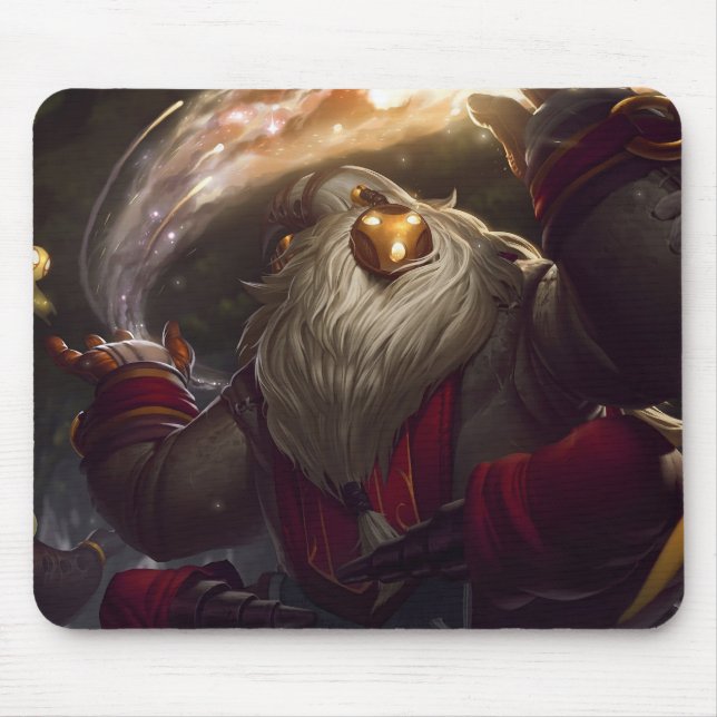 Tapis De Souris Jeu de gardien ambulant Mousepad | Personnalisable (Devant)