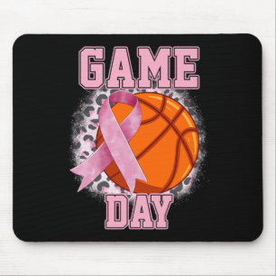 Tapis De Souris Jeu Jour du cancer du sein sensibilisation Basketb