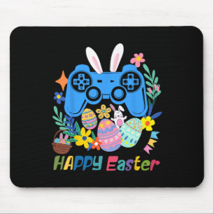 Tapis De Souris Jeu Vidéo Oeufs Bunny Costume Pâques Garçons Enfan