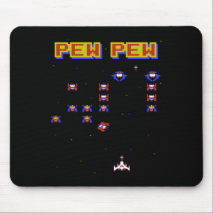 Tapis De Souris Jeu Vidéo Vieux jeu d'école 80s Vintage jeu de jeu