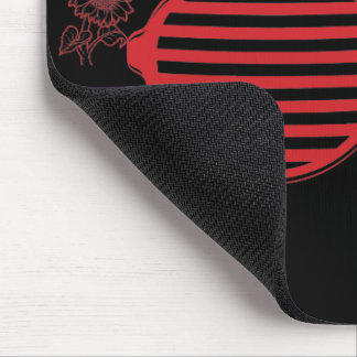 Tapis De Souris Jeune fille chic de Seaux Geeky Fashionista