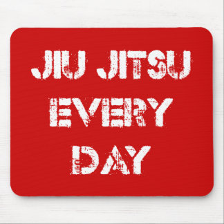 Tapis De Souris Jiu Jitsu chaque jour Mousepad