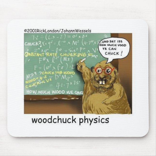 Tapis De Souris johann_woodchuck -> aucune traduction directe, mai (Devant)