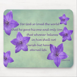 Tapis De Souris John 3:16