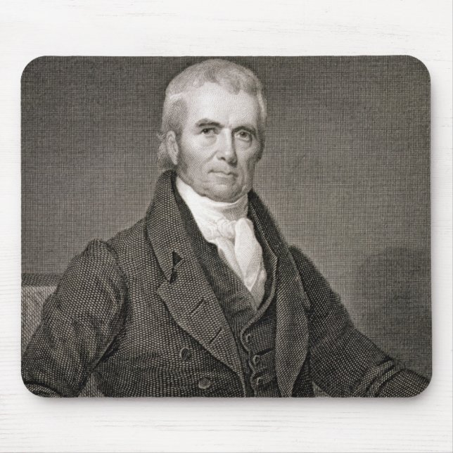 Tapis De Souris John Marshall (1755-1835), gravé par brun de (Devant)