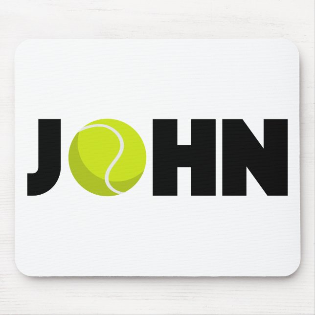 Tapis De Souris John Tennis (Devant)