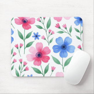 Tapis De Souris Joie de Fleur d'Eau de Rose