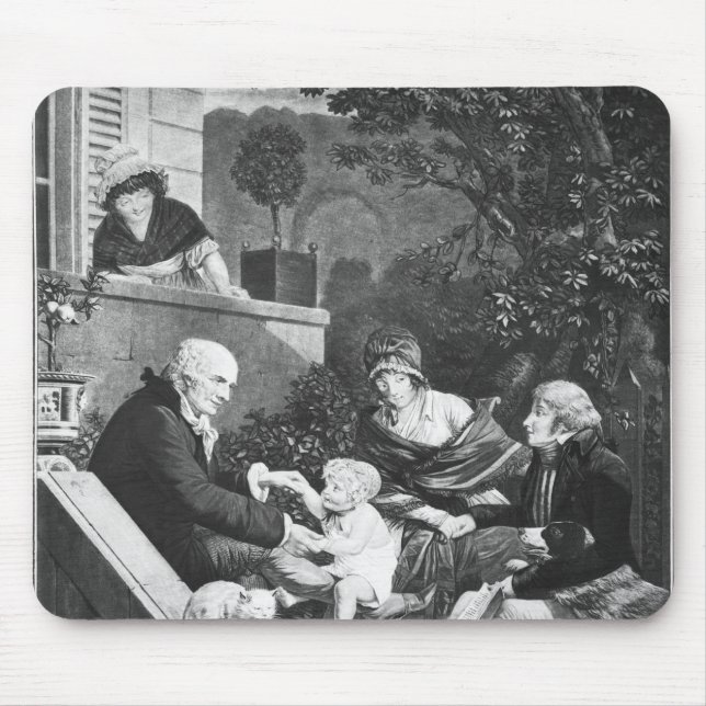Tapis De Souris Joies d'être un père, c.1797 (Devant)