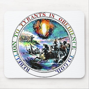 Tapis De Souris Joint de Thomas Jefferson de rébellion grand
