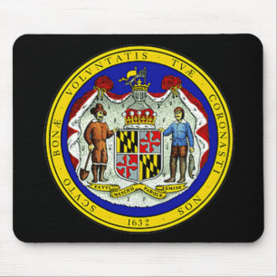 Tapis De Souris Joint Mousepad d'état du Maryland