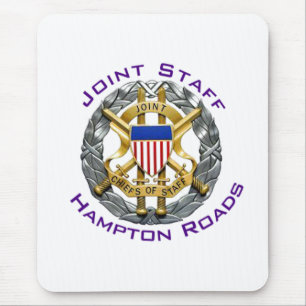 Tapis De Souris Joint Staff-Hampton Roads Mousepad (Vertical)