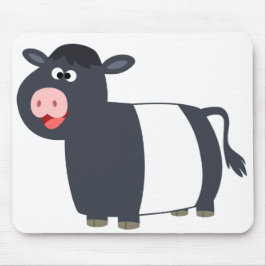Tapis De Souris Joli Cartoon Ceinturé Galloway Cow Mousepad