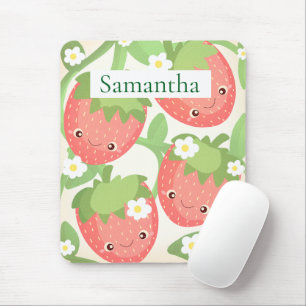 Tapis De Souris Joli jardin de fraises