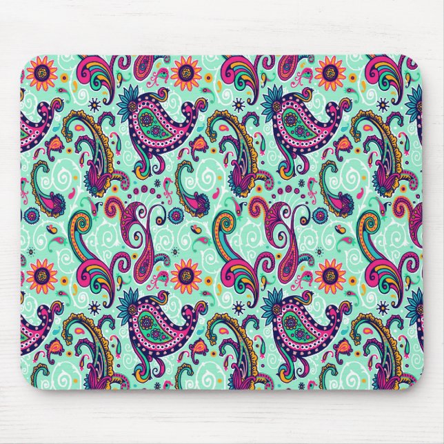 Tapis De Souris Joli Paisley en bon état (Devant)