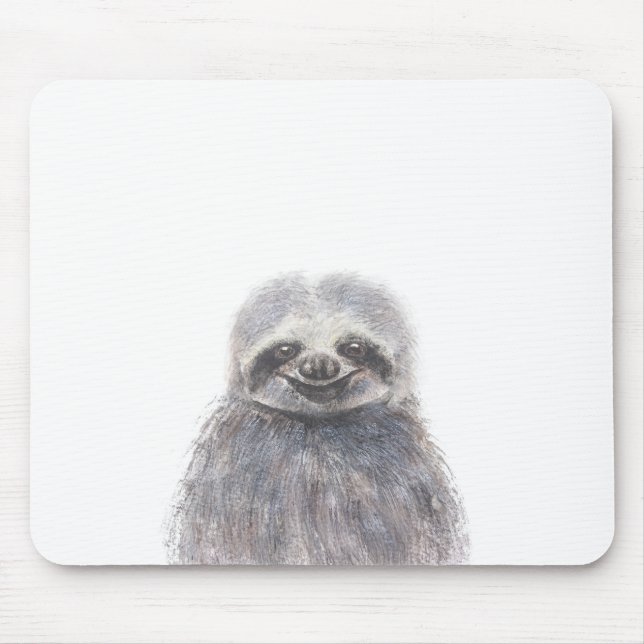Tapis De Souris joli paresse (Devant)