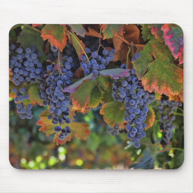 Tapis De Souris Joli Pays Vins Mousepad (Devant)