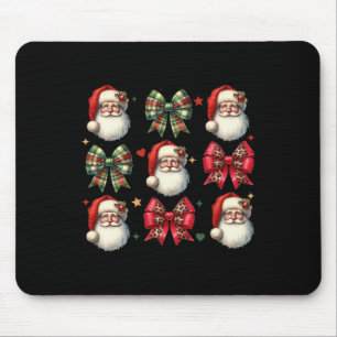 Tapis De Souris Joli Père Noël Noël S Pour Les Femmes Noël Coquett