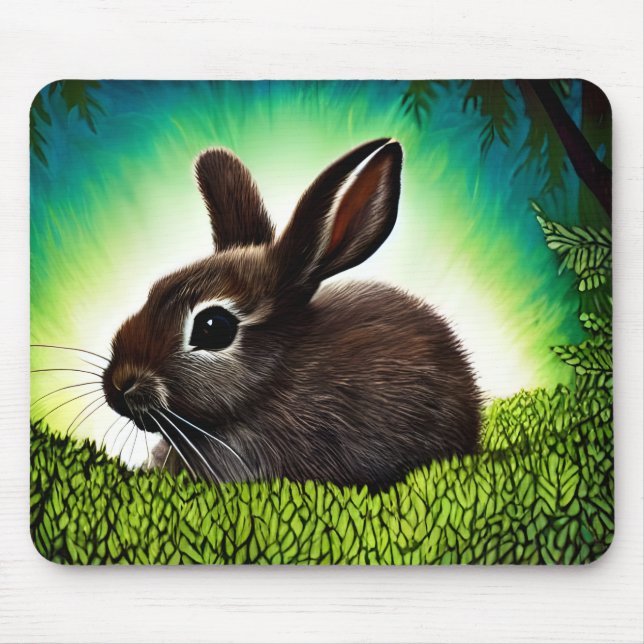Tapis De Souris Joli petit livre d'histoires Bunny (Devant)