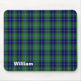 Tapis De Souris Joli plateau de Douglas Tartan personnalisé