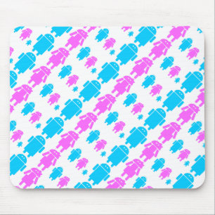 Tapis De Souris Joli robot motif de famille