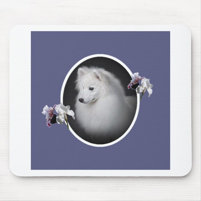 Tapis De Souris Joli visage esquimau américain (Devant)