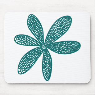 Tapis De Souris Jolie Fleur - Moss Green