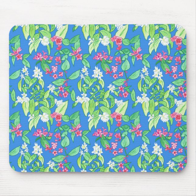 Tapis De Souris Jolie Mousepad ou Mouse Mat, fleurs de printemps (Devant)