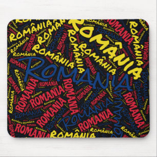Tapis De Souris Jolie Roumanie drapeaux couleurs Patriotique