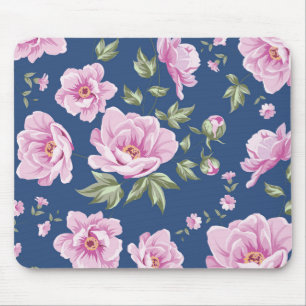 Tapis De Souris Jolies Fleurs Florales Souris Pad