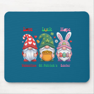 Tapis De Souris Jolis saints valentins st patrick pâques vacances