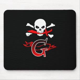 Tapis De Souris Jolly Roger G Monogram Initial
