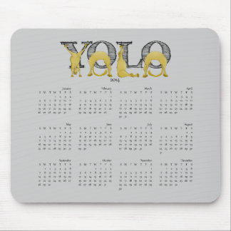 Tapis De Souris JOLO calendrier poney flexible 2014