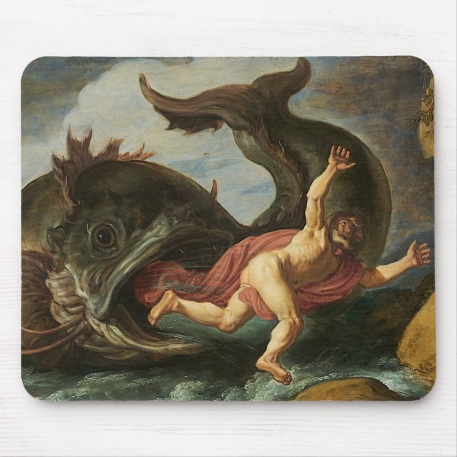 Tapis De Souris "Jonah and the Whale" mousepad (Devant)