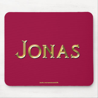 Tapis De Souris JONAS Nom de marque cadeau personnalisé Mousepad