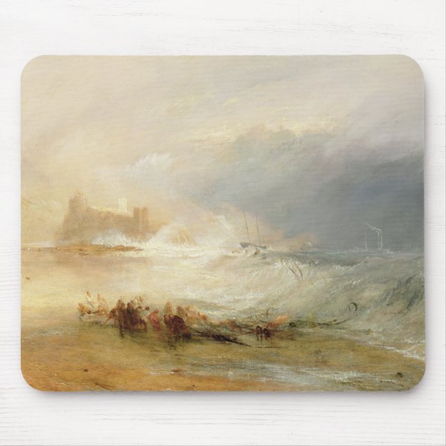 Tapis De Souris Joseph William Turner| Épaves - Côte d'Azur (Devant)