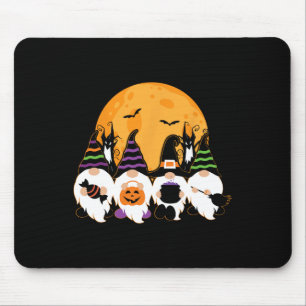 Tapis De Souris Jote Halloween Gnome Éffrayant Gardening Trick Ou
