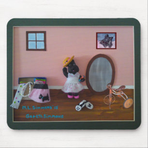 Tapis De Souris Jouer habiller Terrier Mousepad écossais