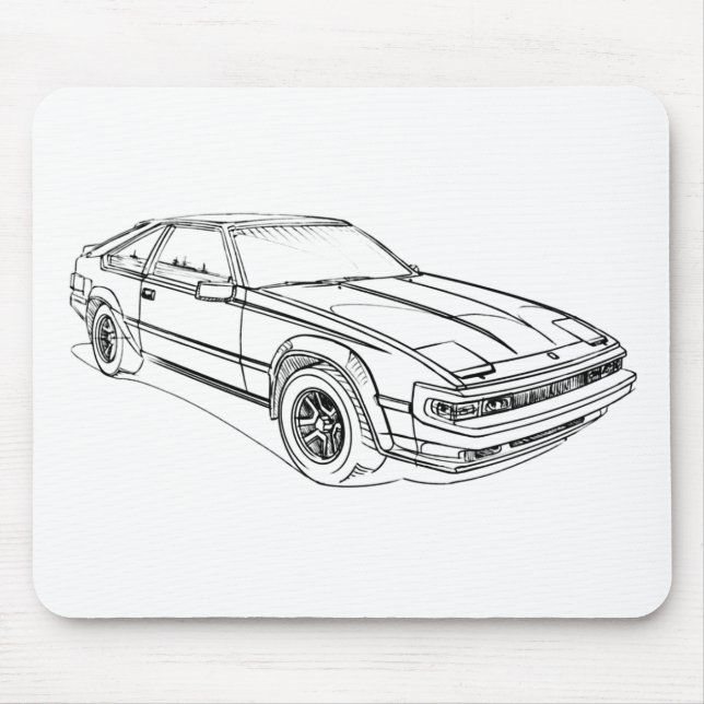Tapis De Souris Jouet Mk2 supra 1981 (Devant)