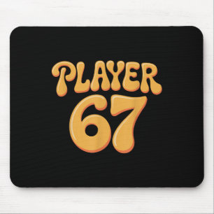 Tapis De Souris Joueur 67 Alpha Slang Gen 67ème Numéro 67 