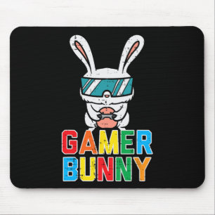 Tapis De Souris Joueur Bunny mignonne Vidéo de Pâques Jouer Garçon