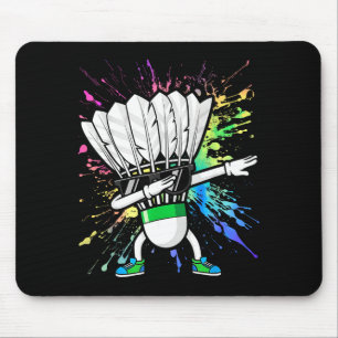 Tapis De Souris Joueur de badminton drôle enfants garçons hommes f