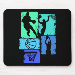 Tapis De Souris Joueur de basket Garçons Enfants Hommes (2)